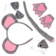 thumbnail image 4 of juego de disfraz de rata, kit de disfraz de ratón, orejas de ratón, diadema, nariz de ratón, cola de ratón, guantes de ratón, pajarita, 4 of 8