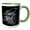 Green/White, variant on 3drose, Chinese Fire Dragon in Classic Blue and Grey, 11oz Mug