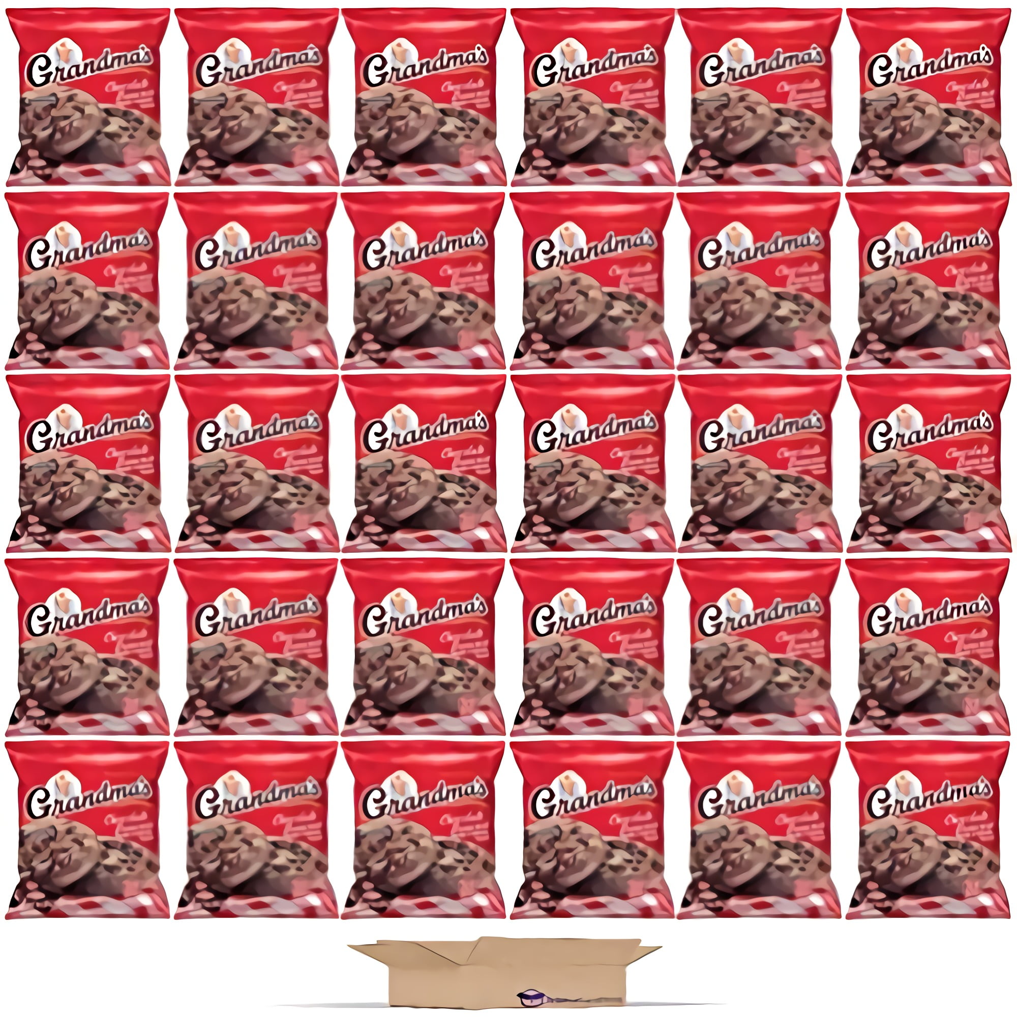 Grandma's Chocolate Brownie Grandma's Cookies Value Pack, 2.5 Oz | Pack of 30