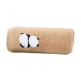 thumbnail image 2 of Toalla con bordado de panda | Toalla facial de algodón suave | Toalla de mano absorbente para baño y cocina | Toallita de secado rápido para rostro y manos, 2 of 6