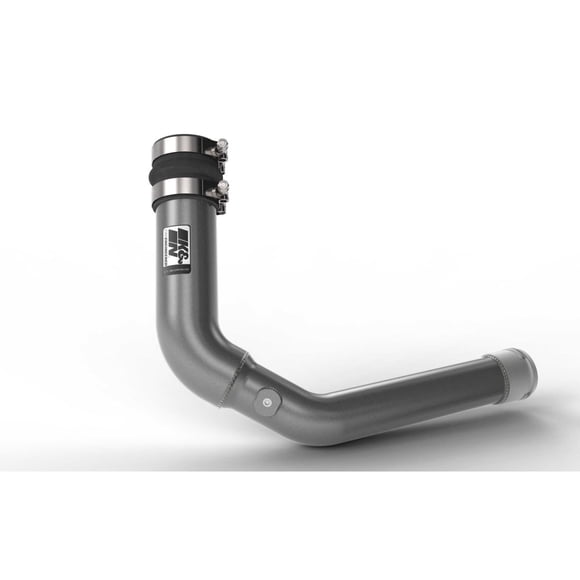 K & N Filtres Turbocompresseur Intercooler Tuyau 77-1017KC Cold Side; Tube en Aluminium Gris Canon