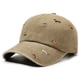 thumbnail image 2 of Gorra de béisbol lavada de tela suave con bordado de cachorro | Gorra vintage descolorida con visera curva y sin estructura | Gorra informal de algodón transpirable para hombres y mujeres, 2 of 7