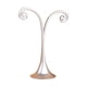 thumbnail image 5 of Soporte para exhibir pendientes, soporte para colgar pendientes, soporte de mesa de metal elegante en forma de T para Plata, 5 of 9