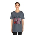 thumbnail image 4 of Hello Valentine Unisex Jersey Short Sleeve Tee, 4 of 8