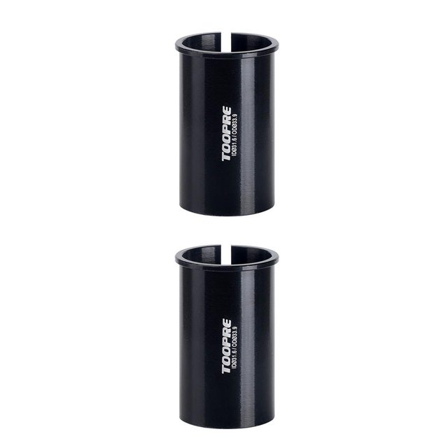 Sonducket Adaptador convertidor de tubo de asiento de bicicleta de aluminio con funda de tubo de cuña de asiento reductor de tija de sillín Type1 NO1 Sonducket CBP089592