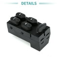 thumbnail image 4 of Interruptor de ventana eléctrica del lado del conductor delantero izquierdo único para Buick Century 1997-2005 No.10433029 - Paquete de 1, 4 of 7