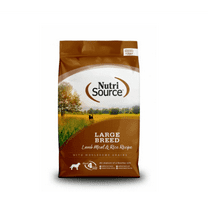 NutriSource Large Breed Adult Lamb & Rice Dry Dog Food 26 lb