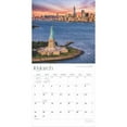 thumbnail image 3 of New York City 2025 12 X 24 Inch Monthly Square Wall Calendar Foil Stamped Cover Plastic-Free (Wall), 3 of 9