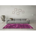 thumbnail image 3 of Ahgly Company Indoor Rectangle Oriental Purple Traditional Area Rugs, 7' x 9', 3 of 4