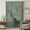 Green, variant on Grey Ombre Marble Sheer Curtains 45 Inches Long, Gray Marble Crack Abstract Modern Light Filering Curtains, Breathable Simi Curtain Privacy Drapes for Kitchen Bathroom Small Window Treatment