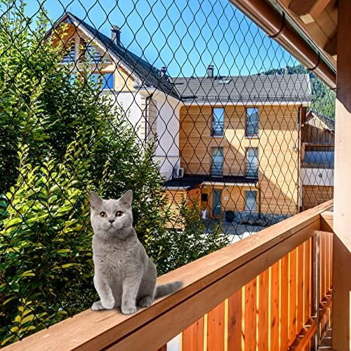 Bird Netting for Chicken Coop-50x50ft Poultry Netting Over Chicken Run & Chicken Pen, Heavy Duty 2.4” Mesh Garden Net for Blueberry Bushes, Fruit Trees and Vegetable Against Birds, Deer, Squirrels