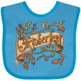 thumbnail image 3 of Inktastic Oktoberfest Banner with Orange Autumn Leaves Boys or Girls Baby Bib, 3 of 4
