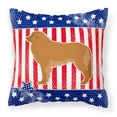 thumbnail image 2 of Carolines Treasures BB3358PW1818 USA Patriotic Leonberger Fabric Decorative Pillow, 2 of 2