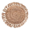 thumbnail image 1 of Mantel individual Hometrends Redondo Fibra Natural con flecos, 1 of 1