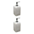 thumbnail image 4 of kurtrusly Practical Pump Bottle Shampoo Dispenser for Home Kitchen White 500ml 2Set, 4 of 6