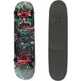 thumbnail image 5 of SCSK8 Doodle Cruiser Skateboard 32" Complete Multi-Color with 52mm Wheels, 5 of 6