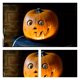 thumbnail image 4 of Calabaza Aterradora de Halloween con Ojos MóViles, Decoraciones de Calabaza, DecoracióN de Calabazas Artificiales de Halloween A, 4 of 7