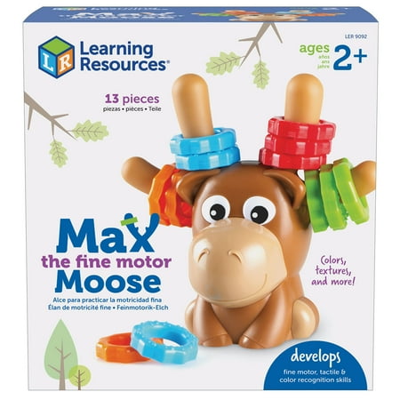 UPC: 0765023090925 | Learning Resources Max The Fine Motor Moose