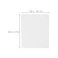 ELAYARD White Sublimation Blank Mouse Pad Rubber for DIY Designs and ...