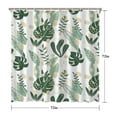thumbnail image 5 of Waterproof Beautiful Colorful Floral Shower Curtain 72x72 Inch Boho Style Polyester Unique Shower Curtain for Bathroom Hotel Home Decor with 12 Plastic Hooks, 5 of 5