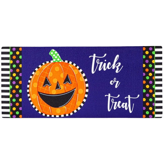 Home & Garden Jack-O-Lantern Switch Mat Rubber Halloween Sassafras 432013