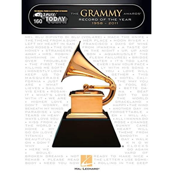 Pre-Owned The Grammy Awards Record of the Year 1958-2011: E-Z Play Today Volume 160 (Paperback) 1458415880 9781458415882