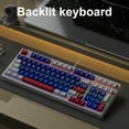 LED Backlits Mechanical Keyboard,Small and Ergonomic Keyboards for