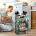 thumbnail image 5 of Yayeee Freestanding Laundry Hamper with Handle Collapsible Large Storage Basket for Clothes, Sunshine Goldfish, 5 of 7