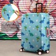 thumbnail image 4 of Light Blue Dinosaurs Palms Eggs Pattern Luggage Cover Fashion Suitcase Cover Baggage Covers Fit 25-28 Inch Luggage (Go Travel), 4 of 5