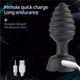 thumbnail image 4 of Adult Sex Toys for Men Prostate Massager, Male Sex Toys Vibrators Remote Control, Adult Toys Anal Plug Vibrating Butt Plug with 9 Vibrating Mode, Anal Toys Vibrator Mens, 4 of 6