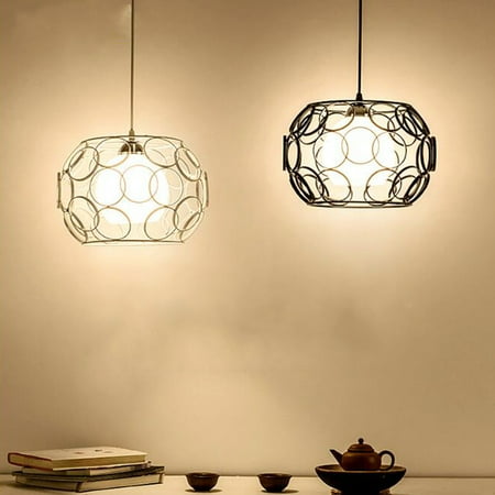 Vintage Retro Light Edison Industrial Hanging Ceiling Pendant Vintage Retro Light Edison Industrial Hanging Ceiling Pendant Metal Shade Globe Cage Chandelier Lamp Cafe