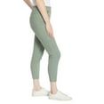 thumbnail image 5 of Gloria Vanderbilt Ladies' Slim Fit Mid Rise Pull On Pants, Green 4, 5 of 5