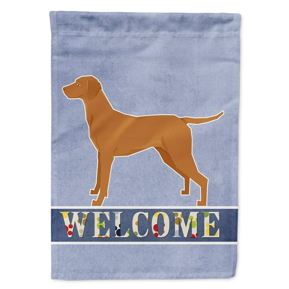 Carolines Treasures CK3627GF Vizsla Welcome Flag Garden Size  Small multicolor