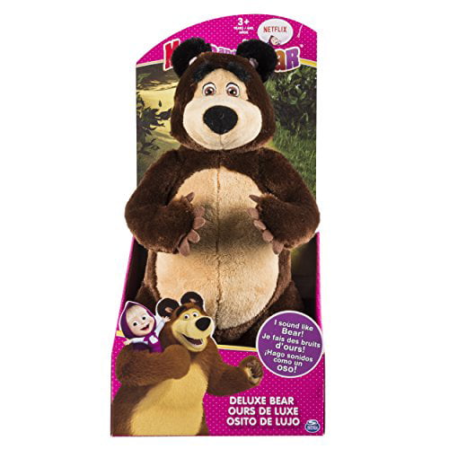 Masha and the Bear - 12â€ Bellowing Bear Plush | Walmart Canada