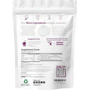 Micro Ingredients Multi Collagen Protein Powder, 2lb | Type I,II,III,V,X with Biotin, Hyaluronic Acid, Vitamin C - Unflavored Collagen Peptides