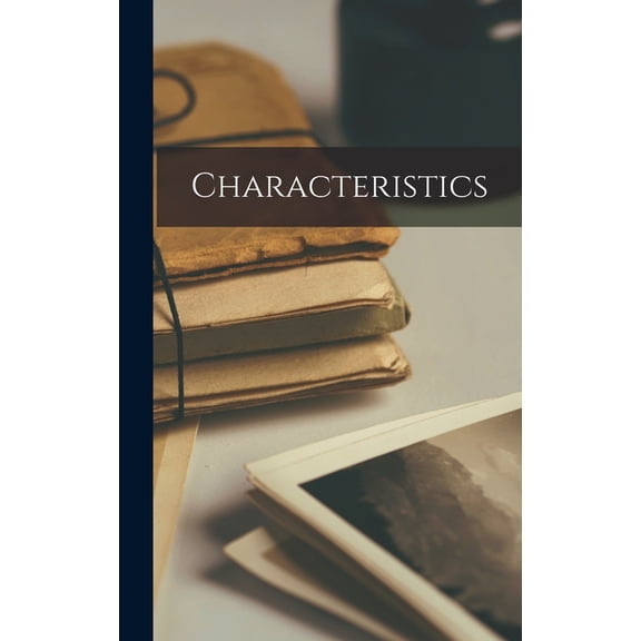 Characteristics (Hardcover)
