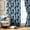 Blue, variant on Vargottam Elegant Bird Pattern Curtains - Set of 2 Blackout Panels, 42 x 63 Inches - Noise Reducing & Energy-Efficient Room Darkening Window/Door Drapes for Modern Home Dcor - Gray