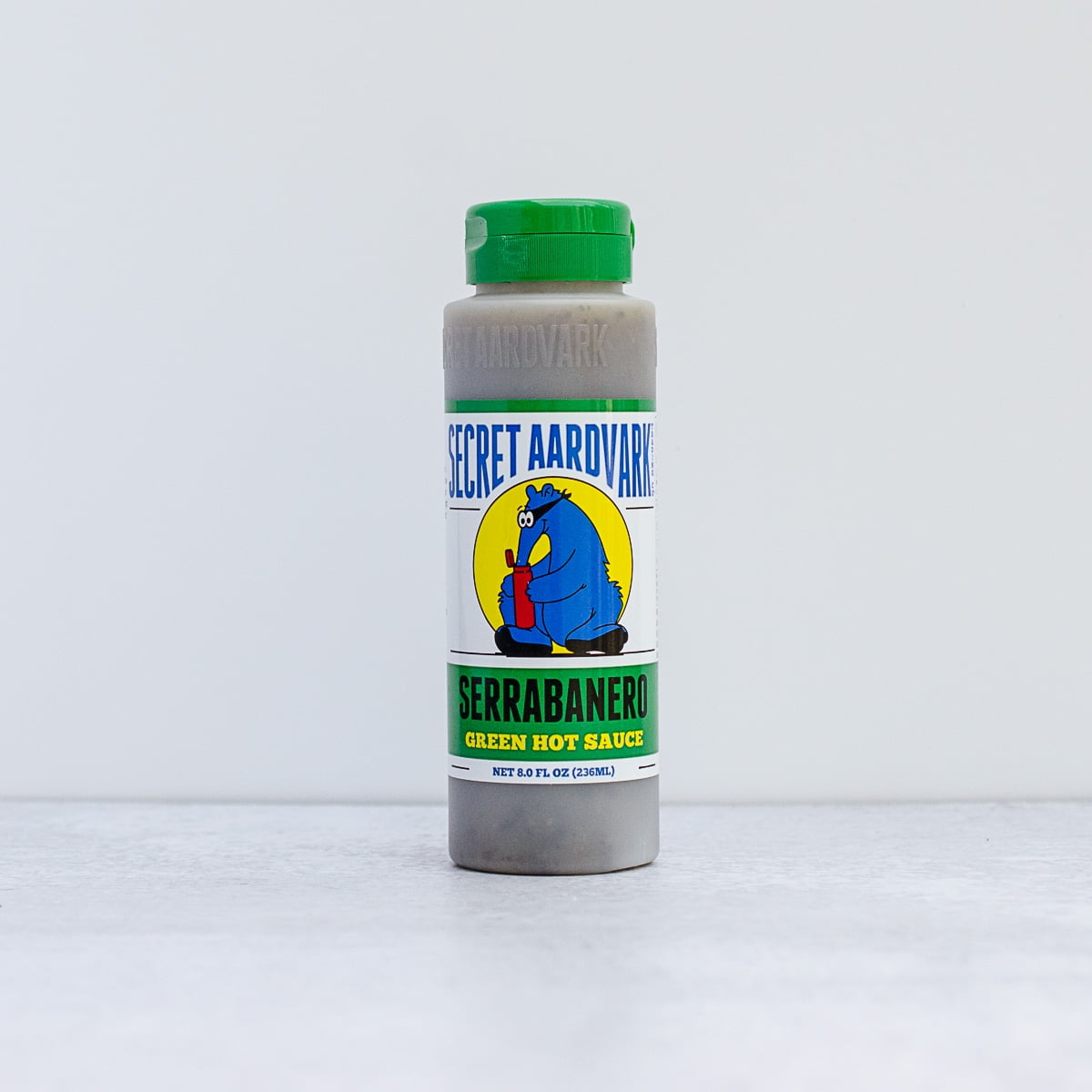 Secret Aardvark Serrabanero Green Hot Sauce 8 oz