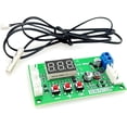 thumbnail image 1 of Digital PWM Driver Module, DC 12V 24V 48V PWM 4-Wire Fan Temperature Controller Speed Governor Display Module for PC Fan, PWM Temp Module, 1 of 8