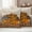brown, variant on Orange Pumpkins Fall Outdoor Waterproof Pillow Covers, Thanksgiving Sunflowers Rustic Wood Decorative Rectangle Throw Pillowcase Sofa Cushion Sham for Patio/Couch/Chair, 20"x12" 2 Pack