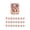 Rose Gold-RG-home supplies, variant on LEFTHIGH Home 24 Pcs Valentine's Day Heart Ornaments Romantic Hanging Decoration Plastic Ball Pendants 4.5cm Valentines Decor