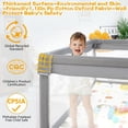 thumbnail image 5 of Sunnycome Baby Playpen with Folding Mat, Large Play Yard 71" X 59" X 26.5" for Babies and Toddlers with Zipper Gate Anti-Slip Suckers for Indoor&Outdoor, 5 of 6
