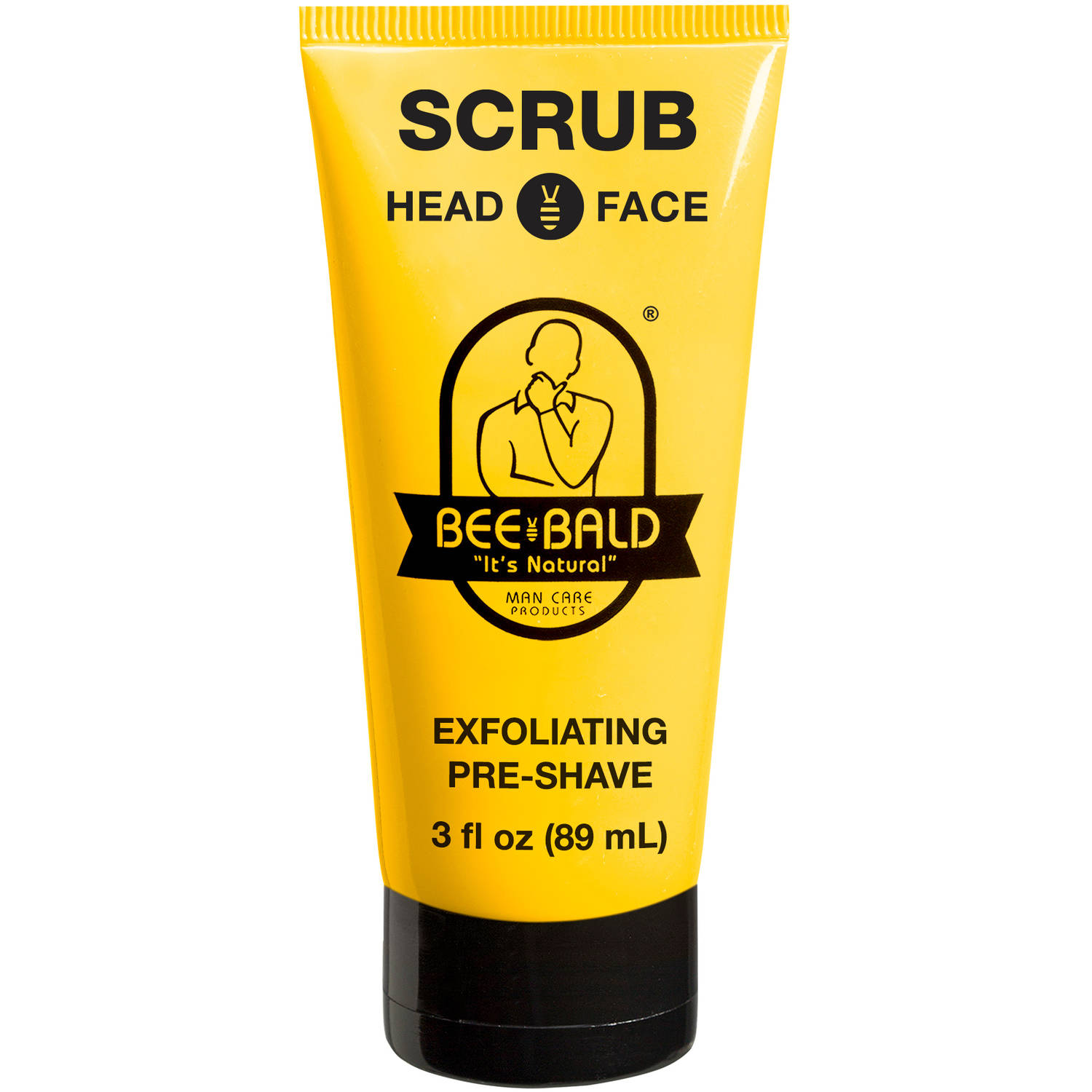 Bee Bald Head and Face Exfoliating PreShave 3 fl oz BrickSeek