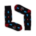 thumbnail image 4 of Calceta de Algodón Noma Outfitters Plaza Sesamo Unitalla Elmo y Comegalletas Multicolor, 4 of 4