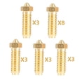 thumbnail image 2 of Kit de boquillas LANKEGU de 20 piezas de latón 0.2/0.4/0.6/0.8/1.0 mm para Anycubic Kobra 3/Kobra S1, 2 of 8