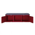 thumbnail image 3 of Acme Cargo Container Style Metal Storage Bench, Multiple Colors, 3 of 5
