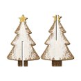 thumbnail image 2 of Wooden Christmas Ornaments Featuring Distressed White Snowflake Design, Rustic Christmas Tree Decor for Cozy Home Office Decor, Festive Table Centerpieces for Holiday Gifting, 2 of 7