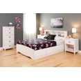thumbnail image 5 of Prepac Yaletown White 1-Drawer Tall Nightstand, 5 of 5