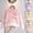 Pink, variant on ATOGUTA Girls School Sweater Crewneck Long Sleeve Knit Pullover Tops Drop Shoulder Knitwear Size 3T-15, Yellow