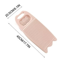 OAVQHLG3B Wash Board, Washboard for Hand Washing Clothes, Plastics Laundry Scrub Board Household With Holder Portable